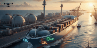 Professional featured image for maritime/shipping article: LNG, Methanol and Ammonia Are Reshaping S