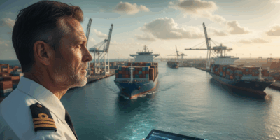 Professional maritime shipping image for article: New STCW Certification Rules Hitting Mariners in 2