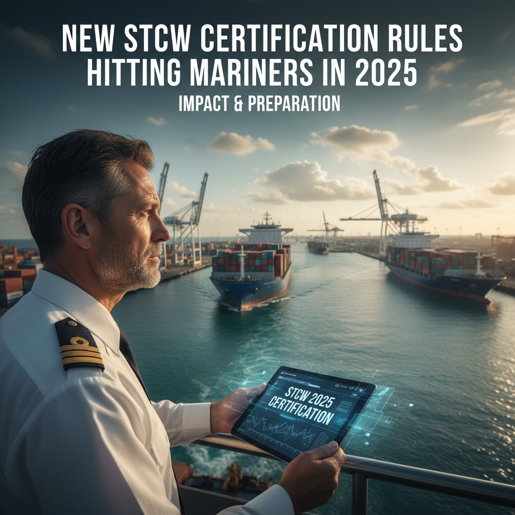 New STCW Certification Rules Hitting Mariners in 2025
