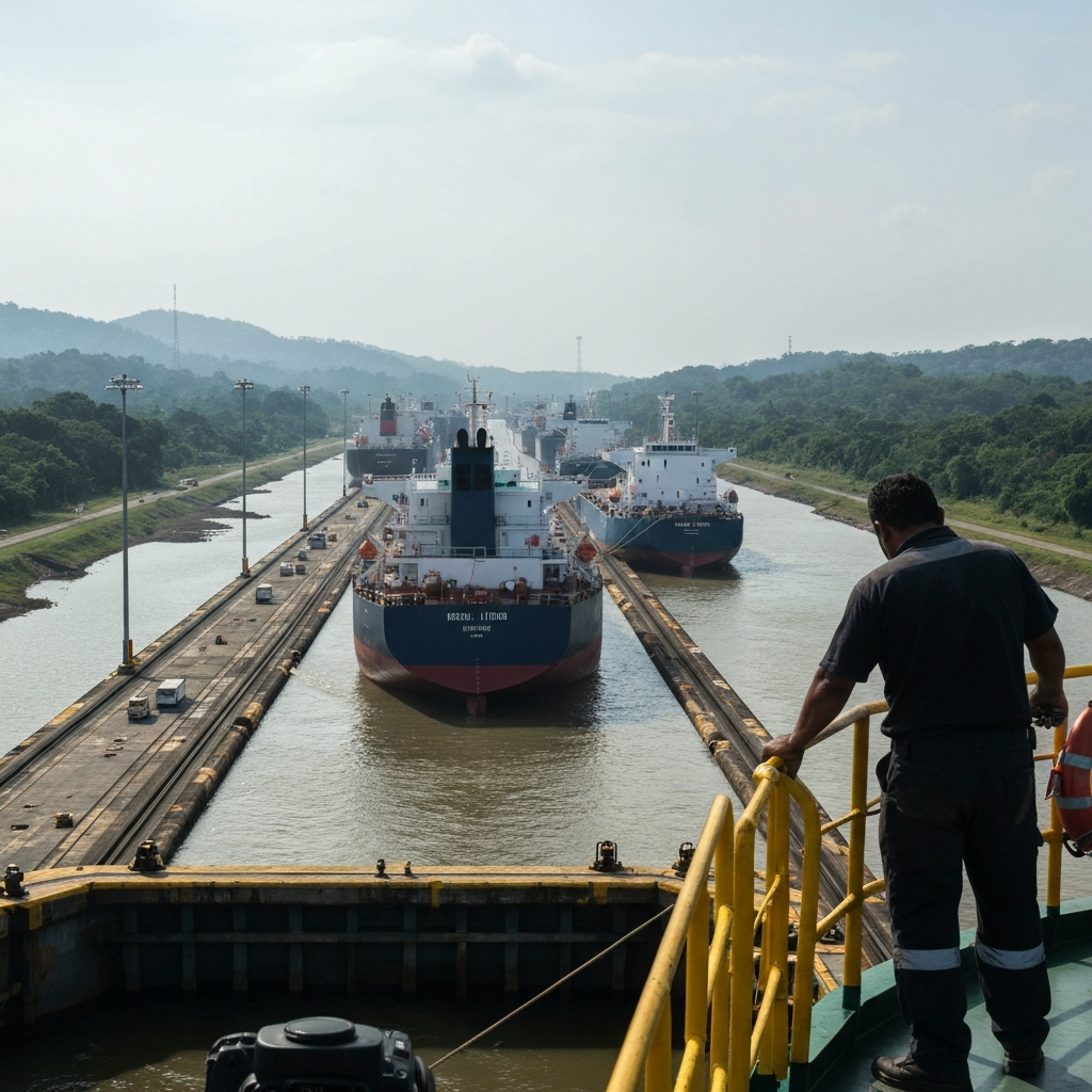 Panama Canal Drought Is Changing Global Shipping Routes