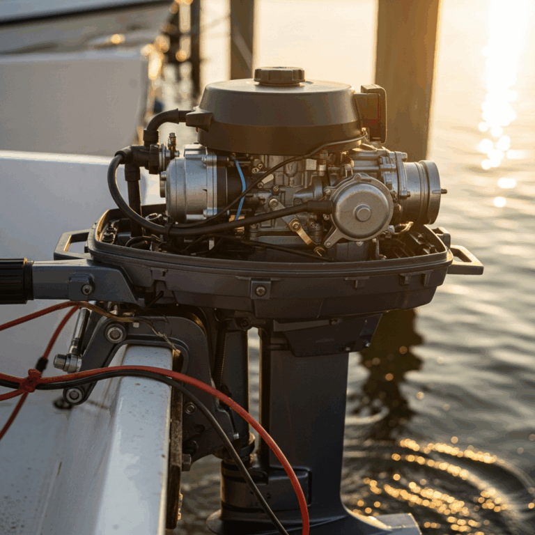 Outboard Motor Runs Rough at Idle but Fine at Speed