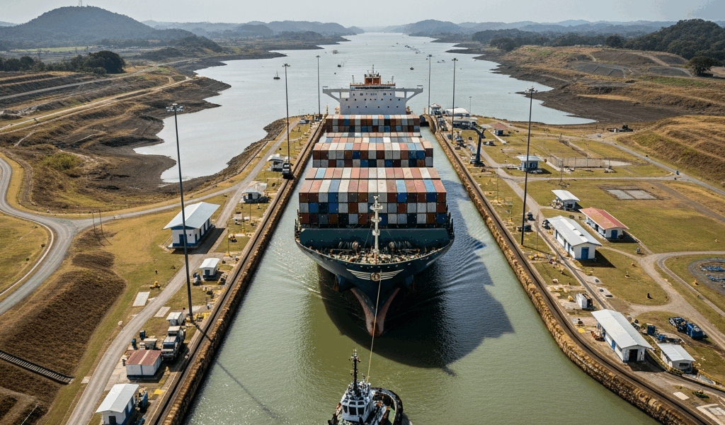 Professional photograph related to: Panama Canal Drought 2026 — What Cruisers and Shippers Need to K