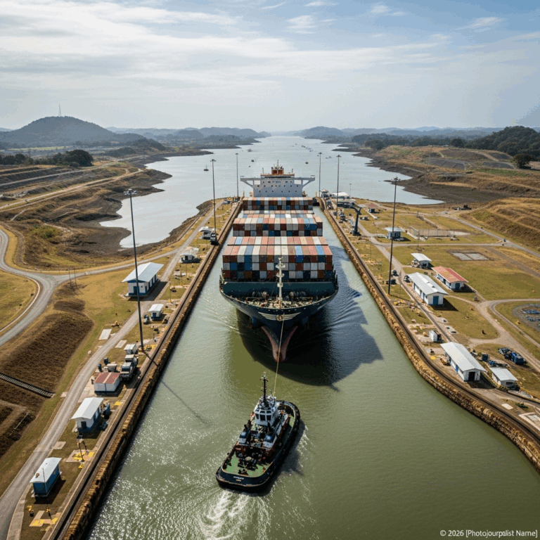 Professional photograph related to: Panama Canal Drought 2026 — What Cruisers and Shippers Need to K
