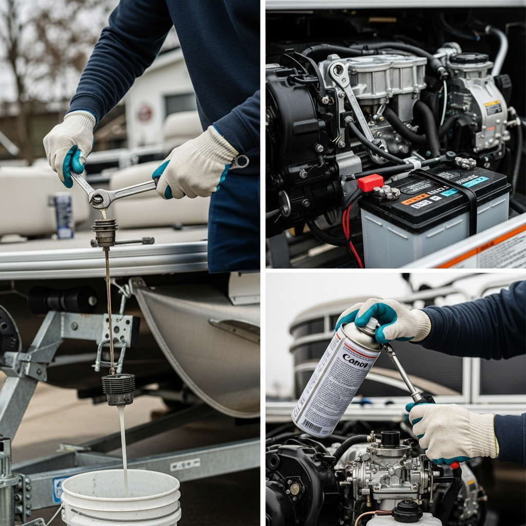 Pontoon Boat Winterization Checklist — Every Step Before Storage